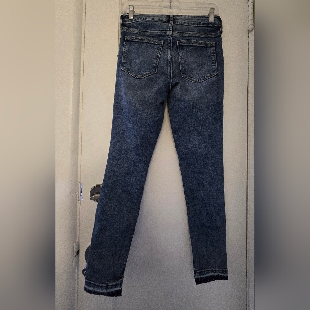 GAP Blue Skinny Jeans with Distressed Details - Picture 7 of 8